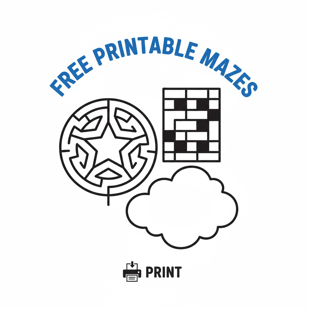 Free Printable Mazes