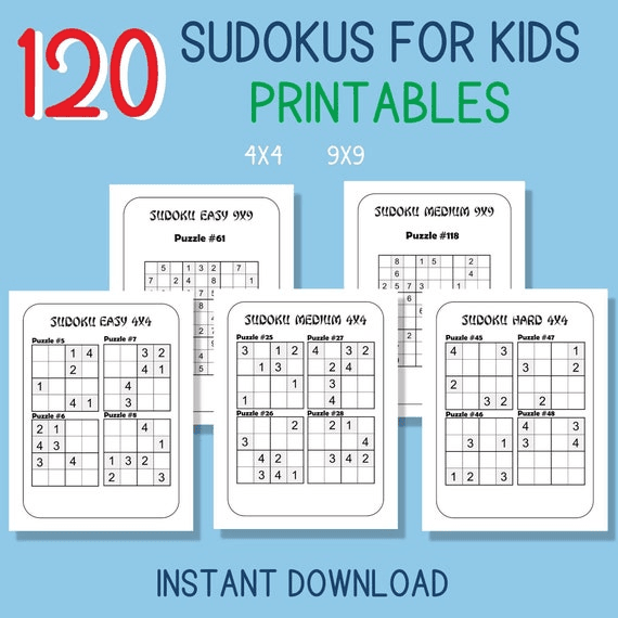 Sudoku Free Printable