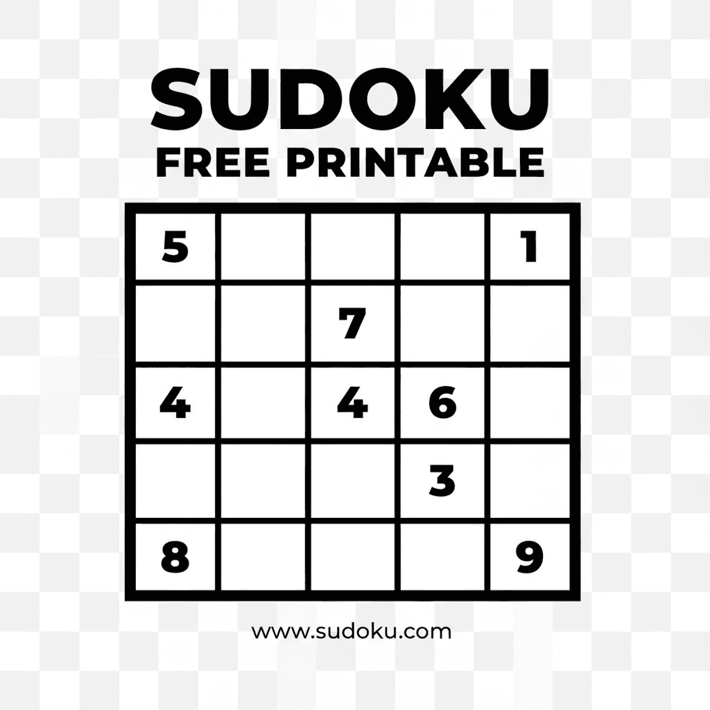 AI Generated: sudoku free printable