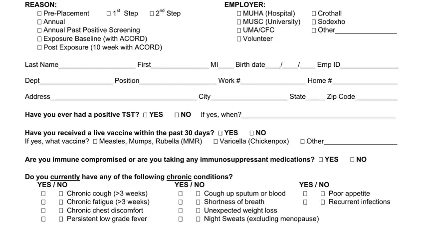 Fill In The Blanks On Tuberculosis PDF Form - FormsPal