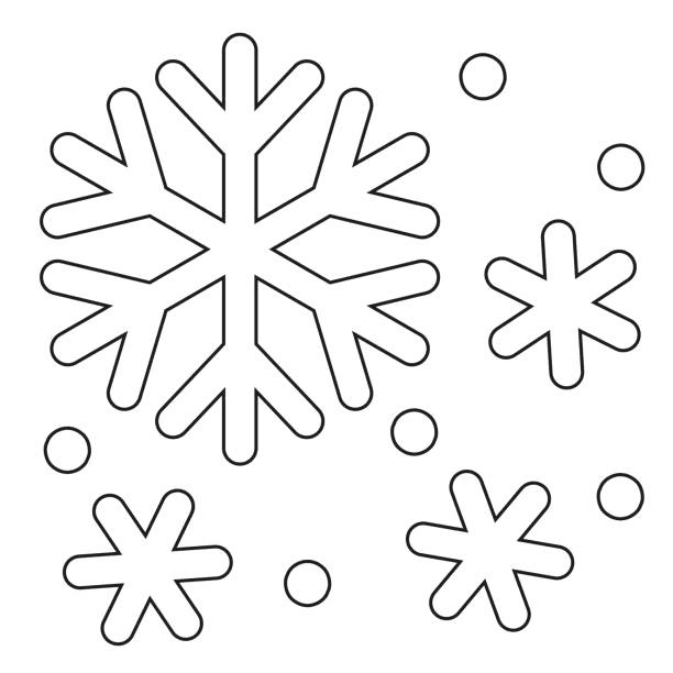 2,600+ Making Paper Snowflakes Stock Illustrations, Royalty-Free ...