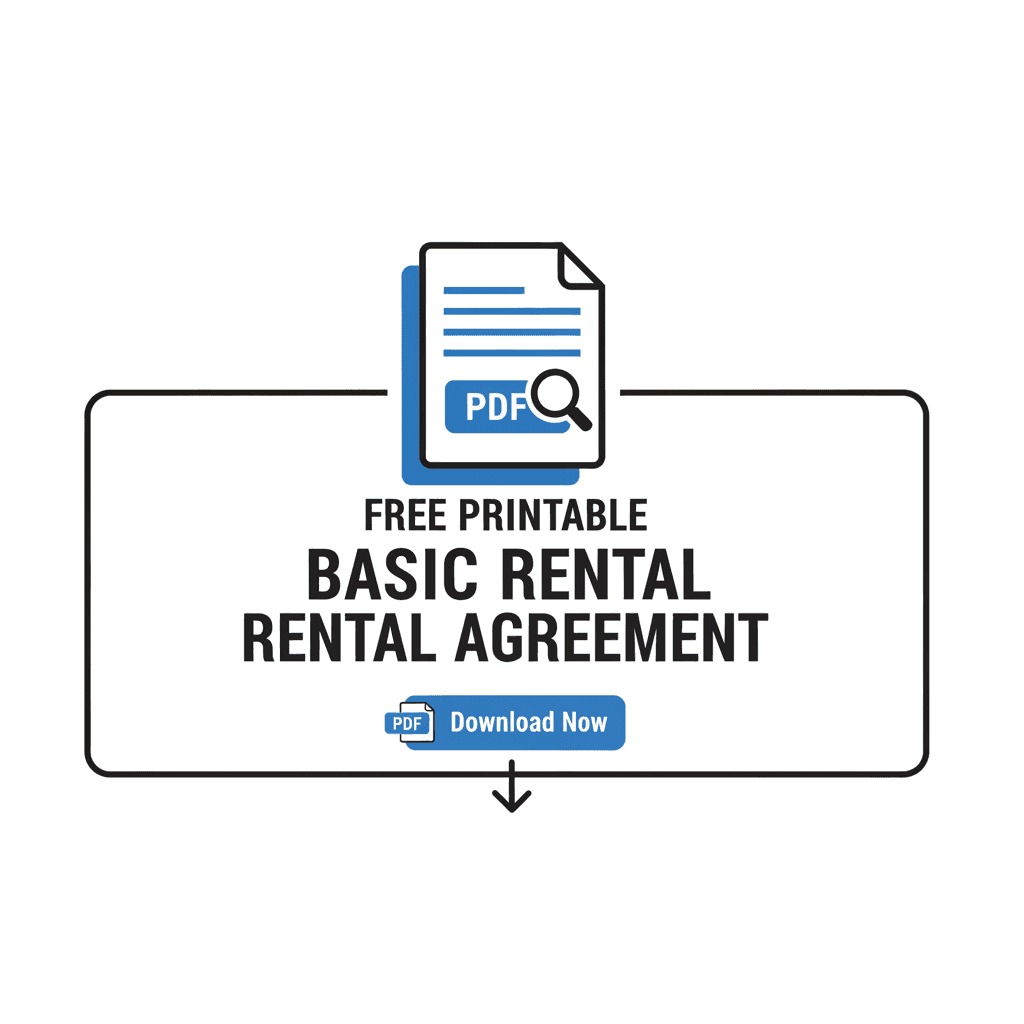 AI Generated: free printable basic rental agreement pdf