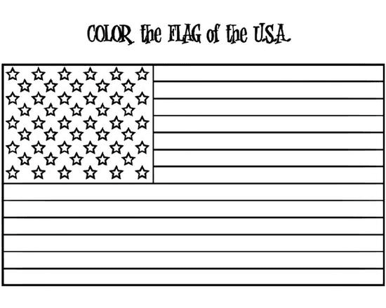 American Flag Coloring Page - w/ FREE Extension Activities! – SupplyMe