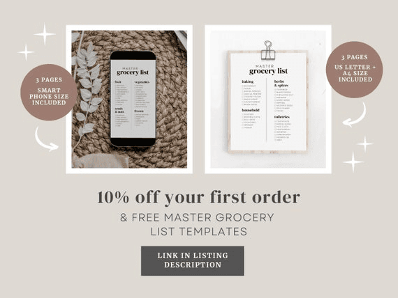 4 X 6 Inch | US Letter | Portrait Labels | Editable Storage Labels ...