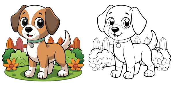 31+ Thousand Dog Coloring Page Royalty-Free Images, Stock Photos ...