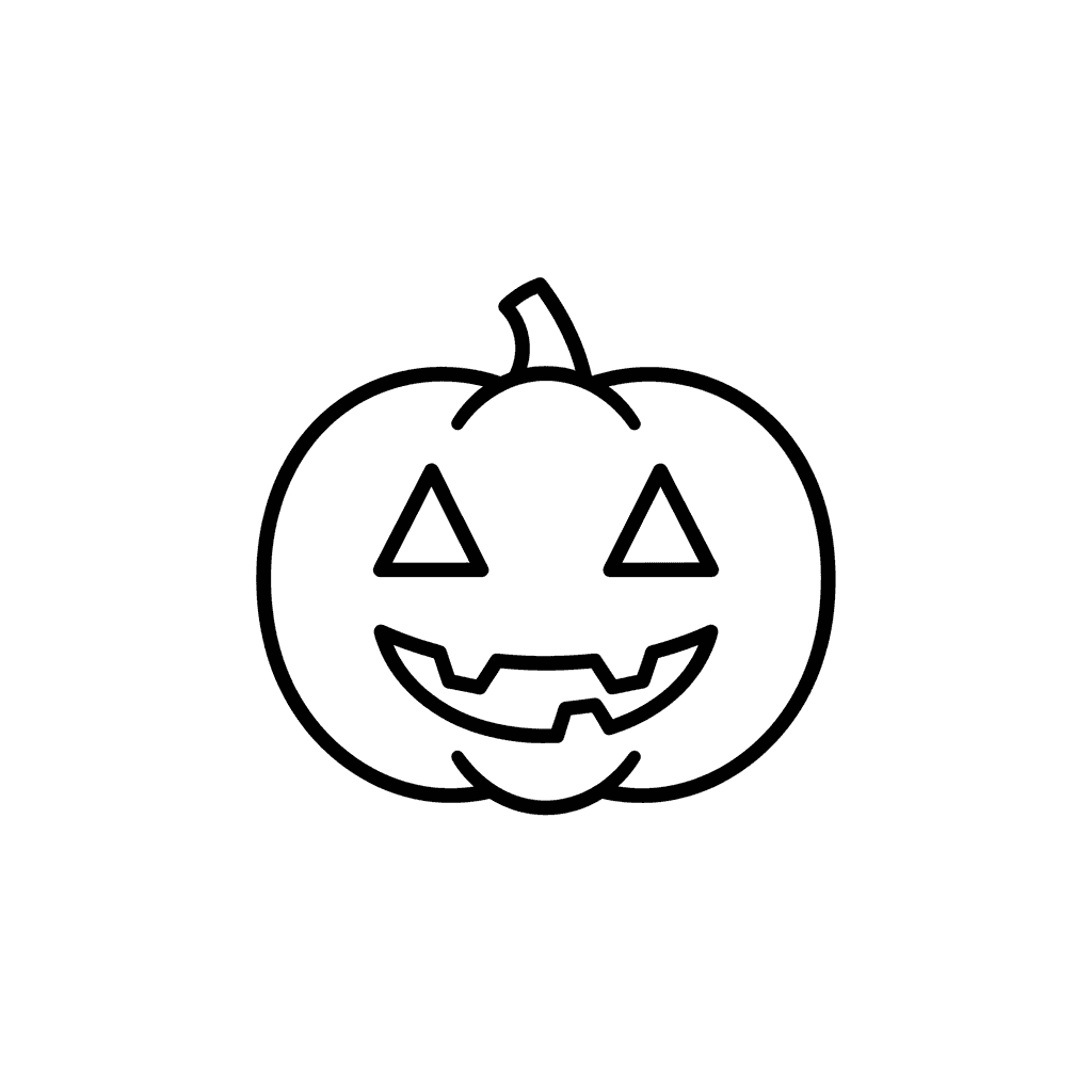 AI Generated: free printable pumpkin template