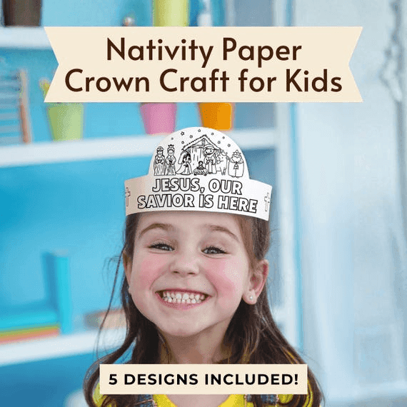 Nativity Activity Printable Sunday School Craft for Kids Printable ...