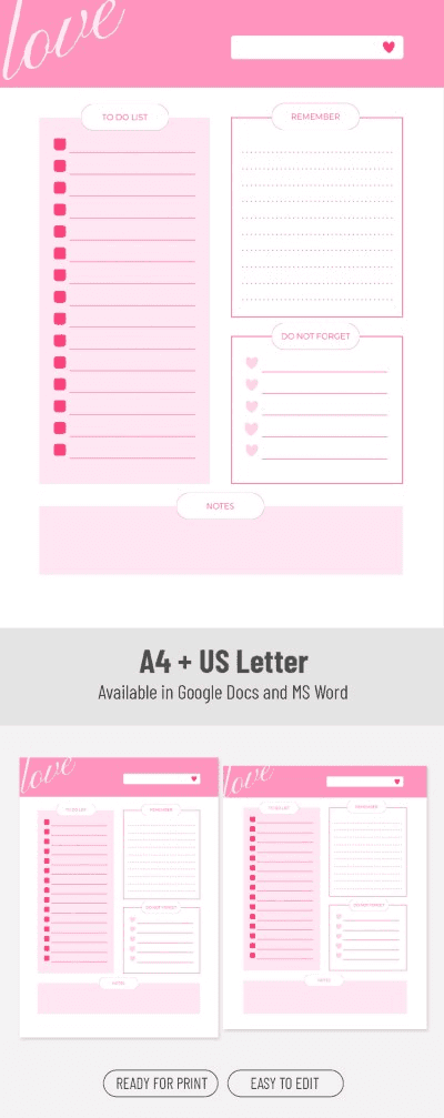 Free List & Checklist Templates for Google Docs and Word ...